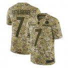 Ben Roethlisberger #7 Pittsburgh Steelers Salute to Service Limited Jersey Men's Camo Size XXXL