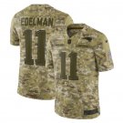 Julian Edelman #11 New England Patriots Salute to Service Limited Jersey Men's Camo Size XL