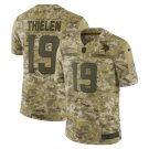 Adam Thielen #19 Minnesota Vikings Salute to Service Limited Jersey Men's Camo Size XXXL