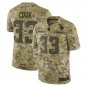 Dalvin Cook #33 Minnesota Vikings Salute to Service Limited Jersey Men's Camo Size XXXL