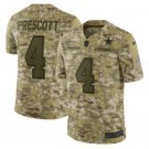 Dak Prescott #4 Dallas Cowboys Salute to Service Limited Jersey Men's Camo Size XL