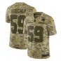 Luke Kuechly #59 Carolina Panthers Salute to Service Limited Jersey Men's Camo Size S