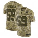 Luke Kuechly #59 Carolina Panthers Salute to Service Limited Jersey Men's Camo Size L