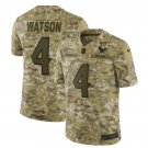 Deshaun Watson #4 Houston Texans Salute to Service Limited Jersey Men's Camo Size M