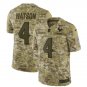 Deshaun Watson #4 Houston Texans Salute to Service Limited Jersey Men's Camo Size M