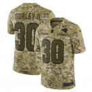 Todd Gurley II #30 Los Angeles Rams Salute to Service Limited Jersey Men's Camo Size XXL