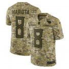 Marcus Mariota #8 Tennessee Titans Salute to Service Limited Jersey Men's Camo Size XL