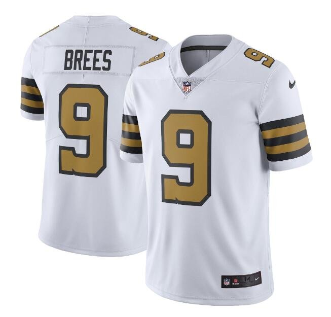 Drew Brees #9 New Orleans Saints Color Rush Limited Player Jersey Men's ...