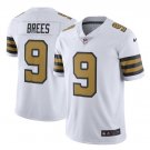 Drew Brees #9 New Orleans Saints Color Rush Limited Player Jersey Men's White Size L