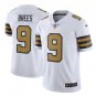 Drew Brees #9 New Orleans Saints Color Rush Limited Player Jersey Men's White Size XXL