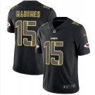 Patrick Mahomes #15 Kansas City Chiefs Limited Jersey Men's Black Hyphenation Size XXXL