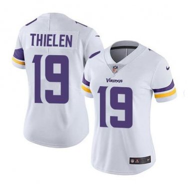 Adam Thielen #19 Minnesota Vikings Limited Player Jersey Women's White Size XXL