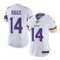 Stefon Diggs #14 Minnesota Vikings Limited Player Jersey Women's White Size S