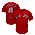 Jackie Bradley Jr. #19 Boston Red Sox 2018 World Series Champions Men's Jersey Scarlet Size XXL