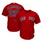 J.D. Martinez #28 Boston Red Sox 2018 World Series Champions Player Men's Jersey Scarlet Size XXL