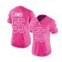 Chandler Jones #55 Arizona Cardinals Limited Player Jersey Women's Pink Size XXL