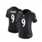 Justin Tucker #9 Baltimore Ravens Limited Player Jersey Women's Black Size XL