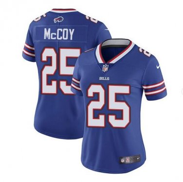 LeSean McCoy #25 Buffalo Bills Limited Player Jersey Women's Royal Size L
