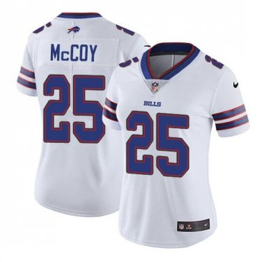 LeSean McCoy #25 Buffalo Bills Limited Player Jersey Women's White Size XL