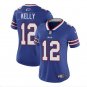Jim Kelly #12 Buffalo Bills Limited Player Jersey Women's Royal Size XXL