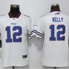 Jim Kelly #12 Buffalo Bills Limited Player Jersey Women's White Size L