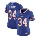 Thurman Thomas #34 Buffalo Bills Limited Player Jersey Women's Royal Size XL