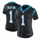 Cam Newton #1 Carolina Panthers Limited Player Jersey Women's Black Size M