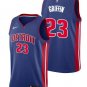 Blake Griffin #23 Detroit Pistons Swingman Men's Jersey Blue Icon Edition Size XXL