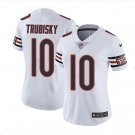 Mitchell Trubisky #10 Chicago Bears Limited Player Jersey Women's White Size M