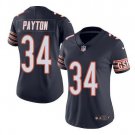 Walter Payton #34 Chicago Bears Limited Player Jersey Women's Navy Size M