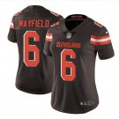 Baker Mayfield #6 Cleveland Browns Limited Player Jersey Women's Brown Size XL