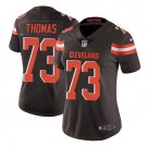 Joe Thomas #73 Cleveland Browns Limited Player Jersey Women's Brown Size S
