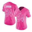 Cameron Jordan #94 New Orleans Saints Limited Player Jersey Women's Pink Size L