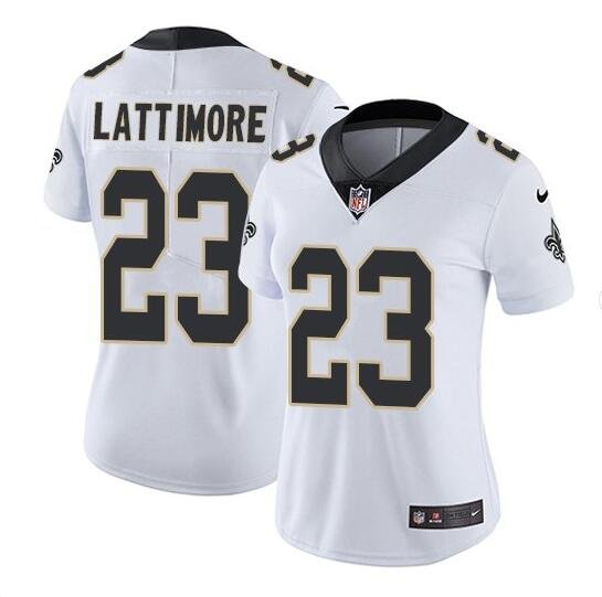 Marshon Lattimore #23 New Orleans Saints Limited Player Jersey Women's ...