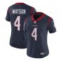 Deshaun Watson #4 Houston Texans Limited Player Jersey Women's Navy Size S