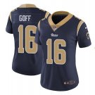 Jared Goff #16 Los Angeles Rams Limited Player Jersey Women's Navy Size XXL