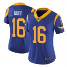Jared Goff #16 Los Angeles Rams Limited Player Jersey Women's Royal Size M