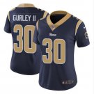 Todd Gurley II #30 Los Angeles Rams Limited Player Jersey Women's Navy Size S