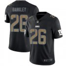 Saquon Barkley #26 New York Giants Limited Player Jersey Men's Black Hyphenation Size M
