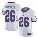 Saquon Barkley #26 New York Giants Color Rush Limited Player Jersey Men's White Size M