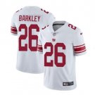 Saquon Barkley #26 New York Giants Team Color Limited Player Jersey Men's White Size S