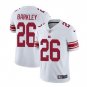 Saquon Barkley #26 New York Giants Team Color Limited Player Jersey Men's White Size XXXL