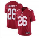 Saquon Barkley #26 New York Giants Team Color Limited Player Jersey Men's Red Size M