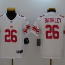 Saquon Barkley #26 New York Giants Team Color Limited Player Jersey Youth White Size XL