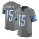 Golden Tate III #15 Detroit Lions Color Rush Limited Player Jersey Men's Steel Size XL