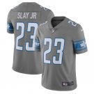 Darius Slay Jr #23 Detroit Lions Color Rush Limited Player Jersey Men's Steel Size XXXL