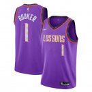 Devin Booker #1 Phoenix Suns 2018/19 Swingman Jersey City Edition Purple Size XXL