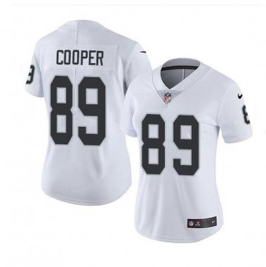 Amari Cooper #89 Oakland Raiders Limited Player Jersey Women's White Size XXL