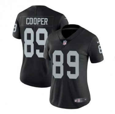 Amari Cooper #89 Oakland Raiders Color Rush Limited Player Jersey Women's Black Size L