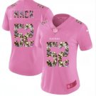 Khalil Mack #52 Oakland Raiders Limited Player Jersey Women's Pink Size L